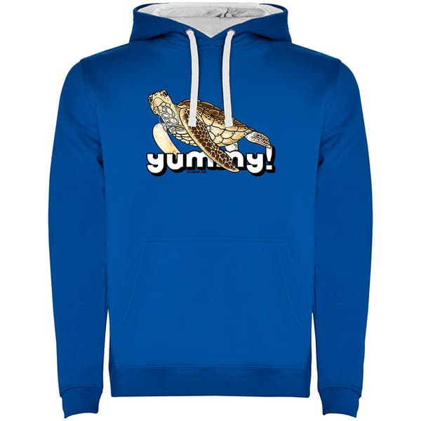 Kruskis Yummy Two-colour Hættetrøje Blå 3XL Mand