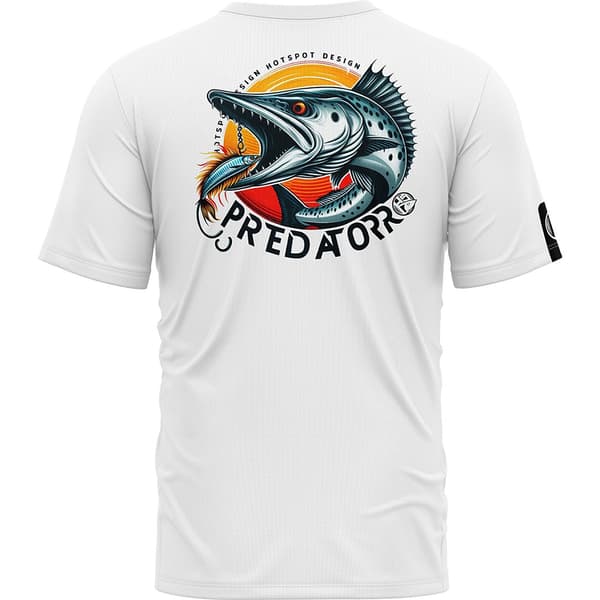 Hotspot Design Predator Barracuda T-shirt Med Korta ärmar  L Man