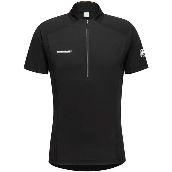 Mammut Aenergy Fl Zip T-shirt Med Korta ärmar Svart M Man