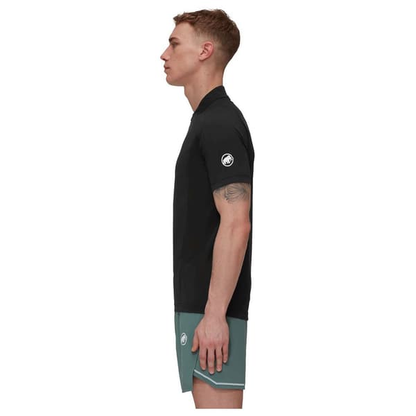 Mammut Aenergy Fl Zip T-shirt Med Korta ärmar Svart M Man