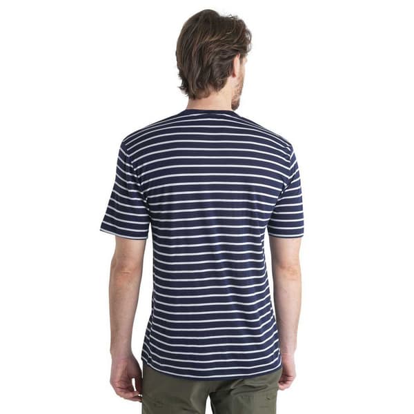 Icebreaker Merino Drayden T-shirt Med Korte ærmer Flerfarvet M Mand