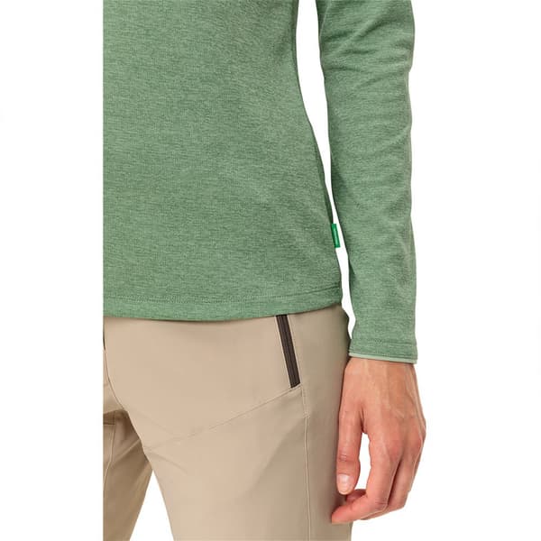 Vaude Essential T-shirt Med Lång ärm Grönt 38 Kvinna