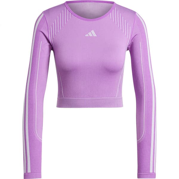 Adidas Knit T-shirt Med Lange ærmer  L Kvinde