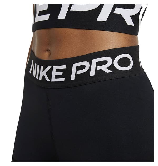 Nike Pro 365 3´´ Korta Leggings Svart XL Kvinna