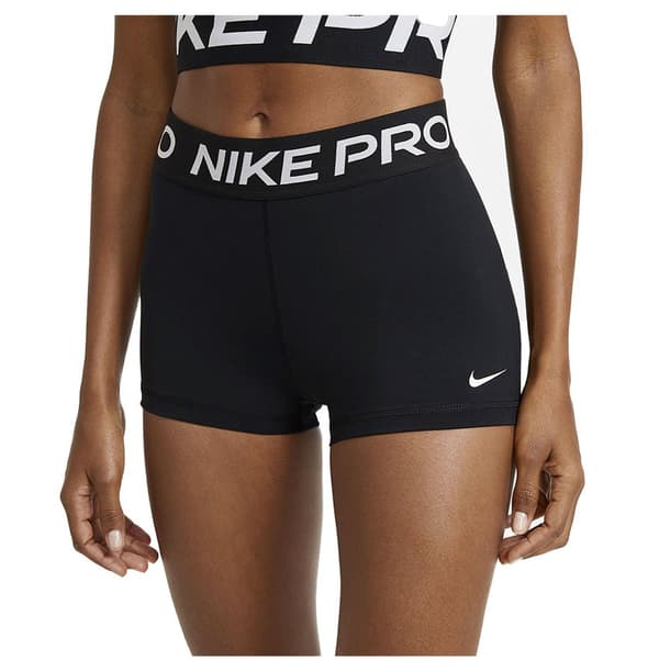 Nike Pro 365 3´´ Korta Leggings Svart XL Kvinna