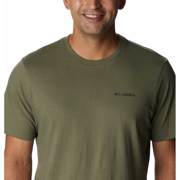 Columbia Rockaway River™ Back Graphic T-shirt Med Korte ærmer Grøn S Mand