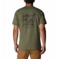 Miniatyrbillede 2 af 5: Columbia Rockaway River™ Back Graphic T-shirt Med Korte ærmer Grøn S Mand