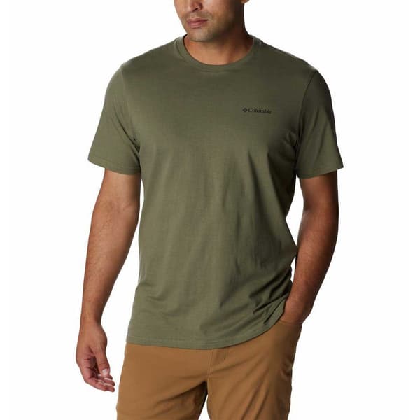 Columbia Rockaway River™ Back Graphic T-shirt Med Korte ærmer Grøn S Mand