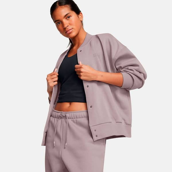 Under Armour Icon Fleece Varsity Takki  S Nainen