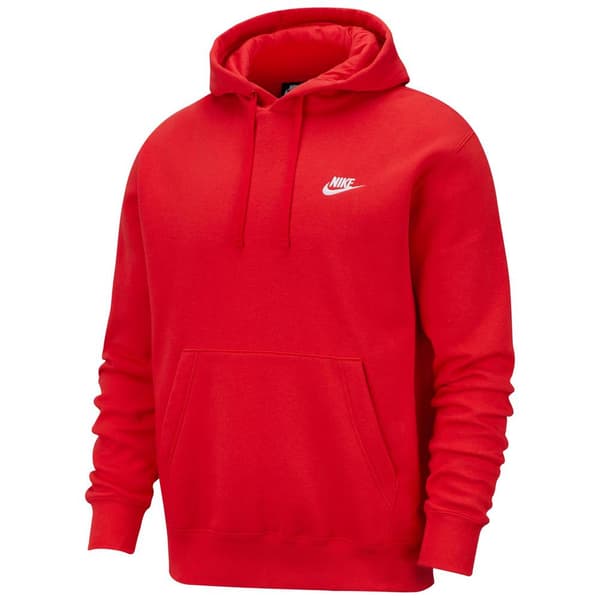 Nike Sportswear Club Hættetrøje Rød M / Regular Mand