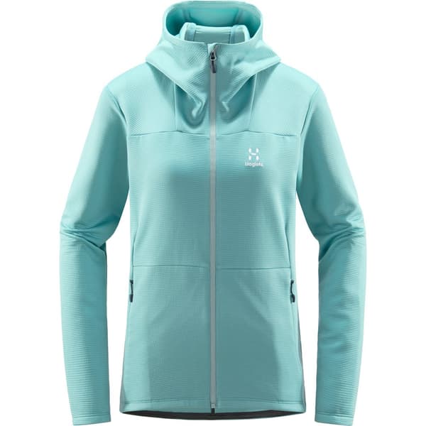 Haglofs Willow Mid Sweatshirt Med Lynlås Blå M Kvinde