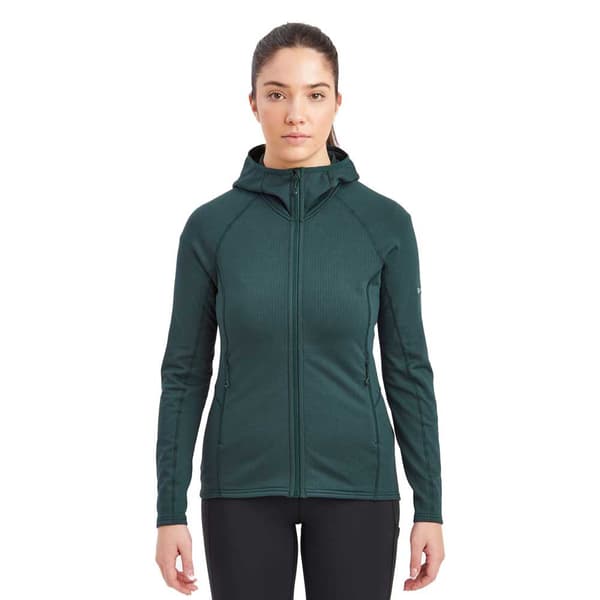 Montane Protium Tröja Med Huva Grönt S Kvinna