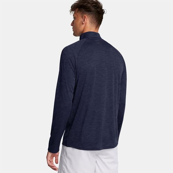 Under Armour Tech Textured Halv Dragkedja Långärmad T-shirt  M Man