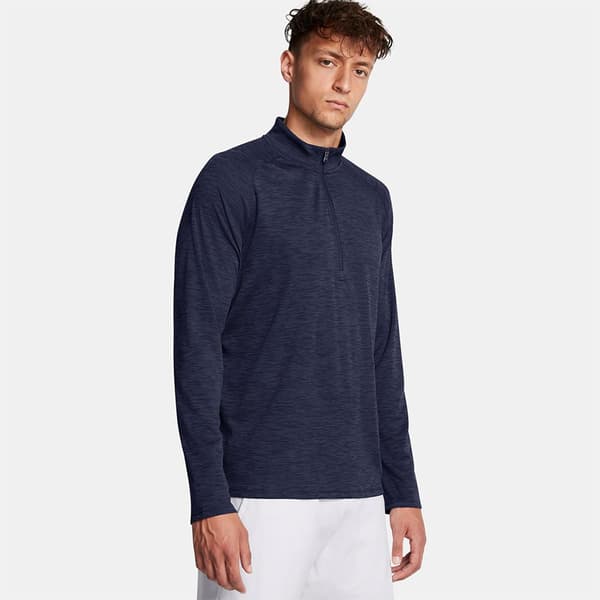 Under Armour Tech Textured Halv Dragkedja Långärmad T-shirt L Man