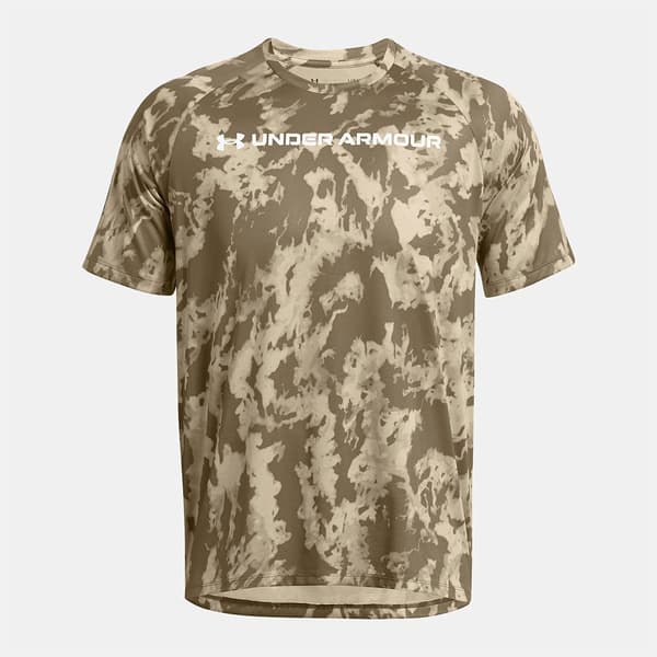 Under Armour Tech Abc Camo T-shirt Med Korte ærmer M / Regular Mand