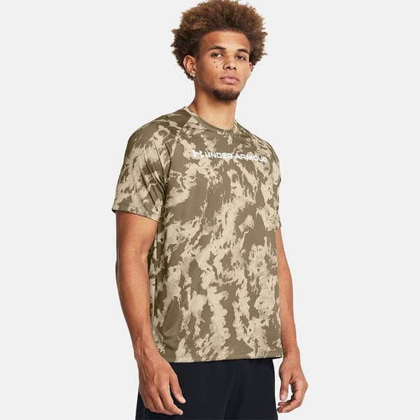 Under Armour Tech Abc Camo T-shirt Med Korte ærmer M / Regular Mand