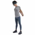 Miniatyrbillede 8 af 9: Icebreaker Merino 125 Cool-lite Sphere Iii T-shirt Med Korte ærmer Grå M Kvinde