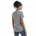 Miniatyrbillede 2 af 9: Icebreaker Merino 125 Cool-lite Sphere Iii T-shirt Med Korte ærmer Grå M Kvinde