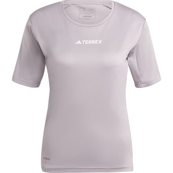 Adidas Terrex Multi T-shirt Med Korta ärmar Lila S Kvinna