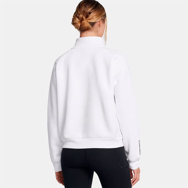 Under Armour Fleece Pro Halv Lynlås Sweatshirt  M Kvinde