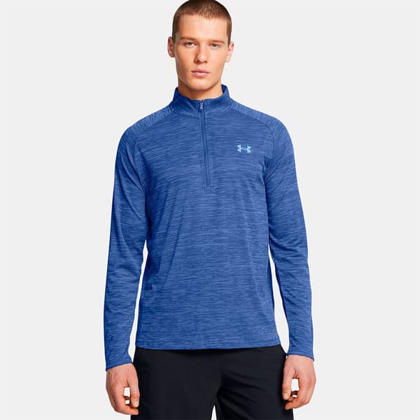 Under Armour Tech Textured Puoli Vetoketjullinen Pitkähihainen T-paita XL Mies