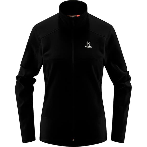 Haglofs Buteo Mid Sweatshirt Med Dragkedja Svart XL Kvinna