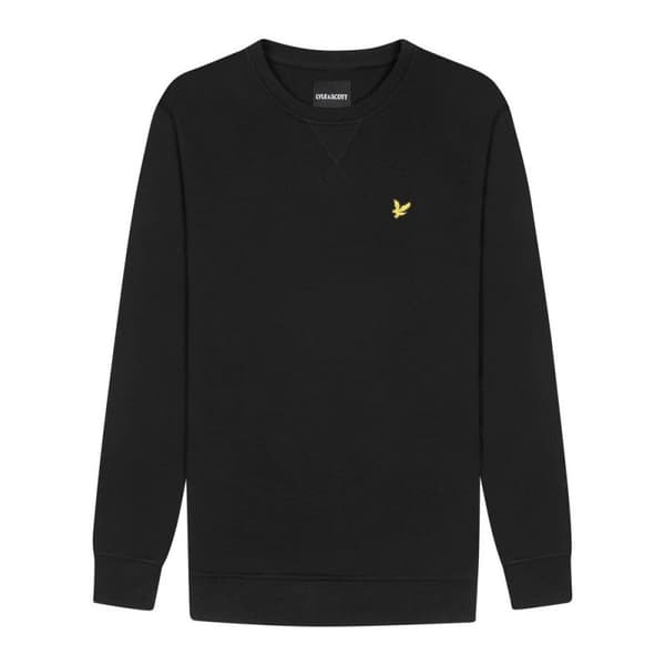 Lyle & Scott Crew Neck Collegepaita Musta XL Mies