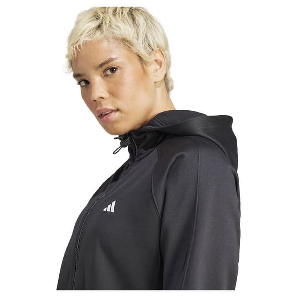 Adidas Aeroready Game And Go Fleece Træningsjakke  XS Kvinde