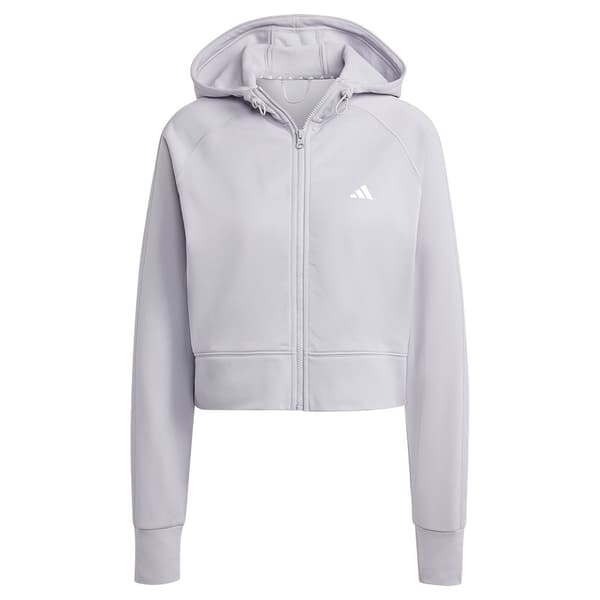Adidas Aeroready Game And Go Fleece Træningsjakke  S Kvinde
