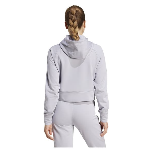 Adidas Aeroready Game And Go Fleece Træningsjakke  S Kvinde