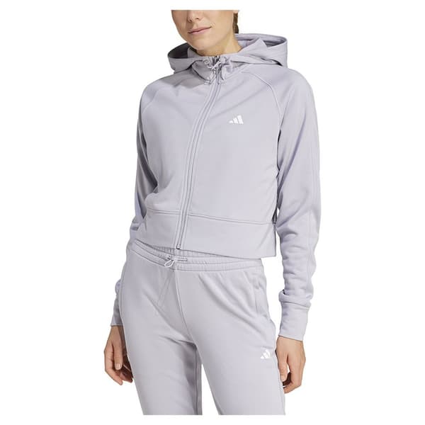Adidas Aeroready Game And Go Fleece Træningsjakke  M Kvinde