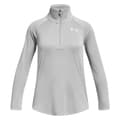 Miniatyrbillede 1 af 2: Under Armour Tech Graphic Halv Lynlås Langærmet T-shirt Grå 14-16 Years Dreng