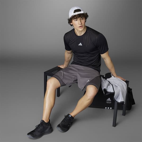 Adidas Hiit Airchill Workout T-shirt Med Korte ærmer M Mand