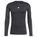 Miniatyrbild 3 av 6: Adidas Techfit Compression 3 Stripes T-shirt Med Lång ärm  L Man
