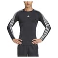 Miniatyrbild 1 av 6: Adidas Techfit Compression 3 Stripes T-shirt Med Lång ärm  L Man