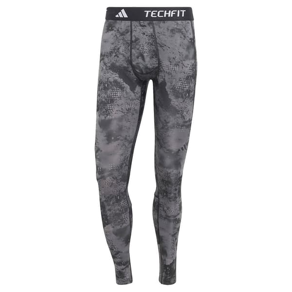 Adidas Techfit Training Allover Print Leggings  XL Man