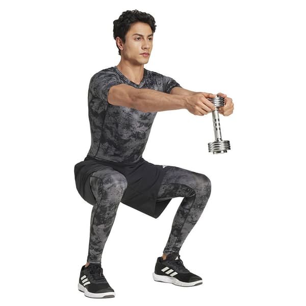 Adidas Techfit Training Allover Print Leggings  XL Man