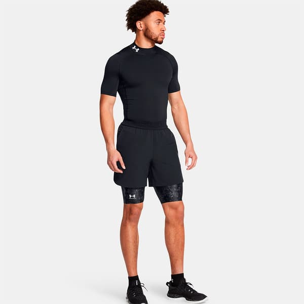Under Armour Heatgear Isochill Princhted Shorts Svart 2XL Man