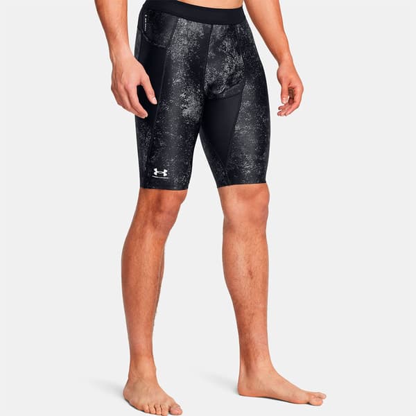 Under Armour Heatgear Isochill Princhted Shorts Svart 2XL Man