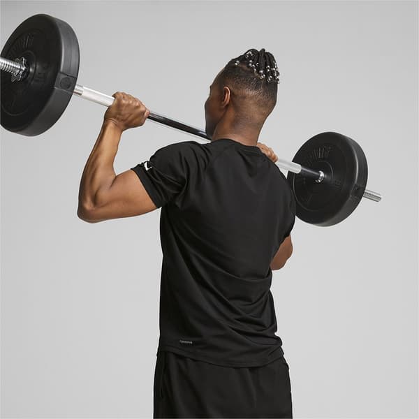 Puma Energy Cloudspun Mesh T-shirt Med Korte ærmer Sort L Mand