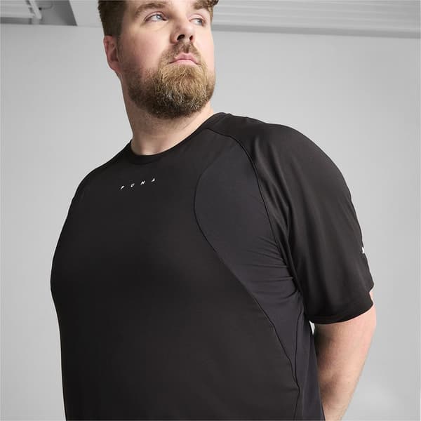 Puma Energy Cloudspun Mesh T-shirt Med Korte ærmer Sort XL Mand
