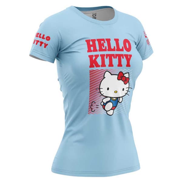 Otso Hello Kitty Stripes T-shirt Med Korte ærmer  XS Kvinde