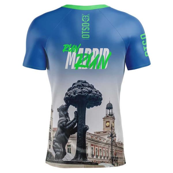 Otso Run Madrid T-shirt Med Korte ærmer  M Mand