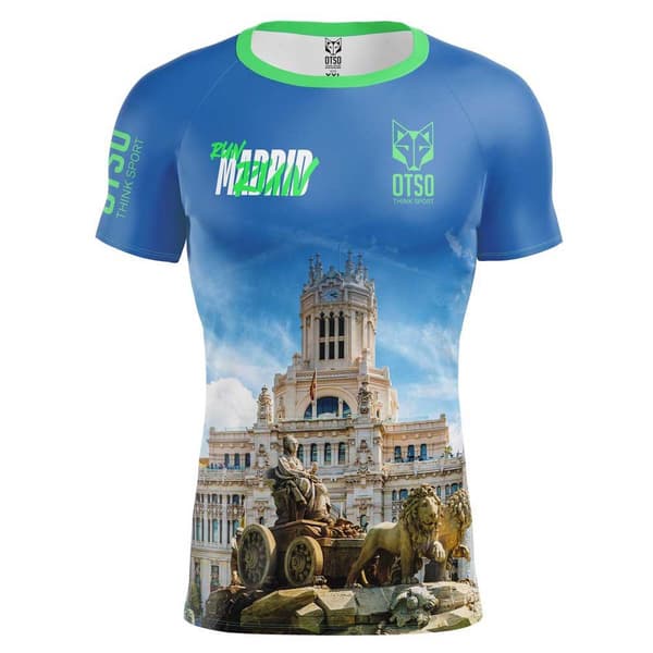 Otso Run Madrid T-shirt Med Korte ærmer  M Mand