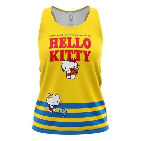Otso Hello Kitty Sports Hihaton T-paita XS Nainen