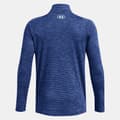 Pikkukuva 2 / 2: Under Armour Tech Textured Puoli Vetoketjullinen Pitkähihainen T-paita Sininen L Poika