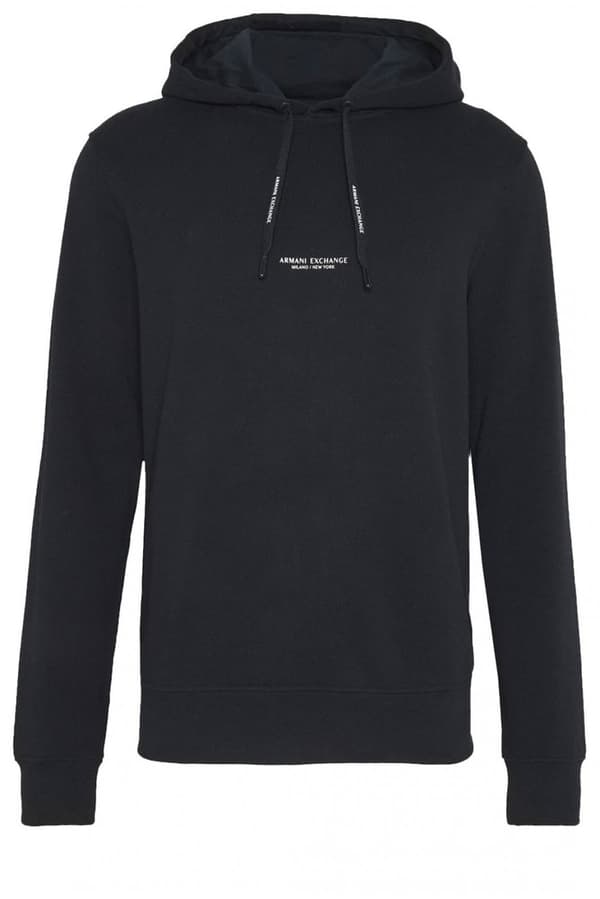 Armani Exchange 8nzm94-zjkrz Tröja Med Huva Blå M Man