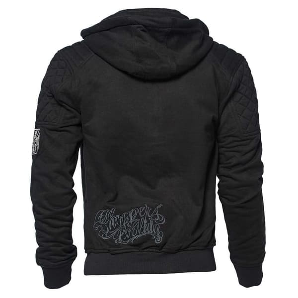 West Coast Choppers Choppers Por Vida Tröja Med Huva Svart 4XL Man
