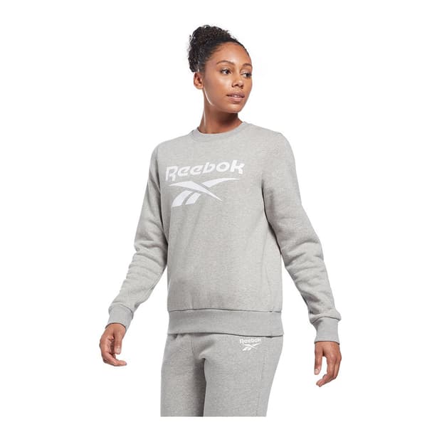 Reebok Ri Bl Fleece Crew Sweatshirt Grå M Kvinde
