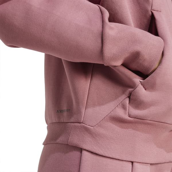 Adidas Z.n.e. Sweatshirt Med Lynlås Rosa S / Regular Kvinde
